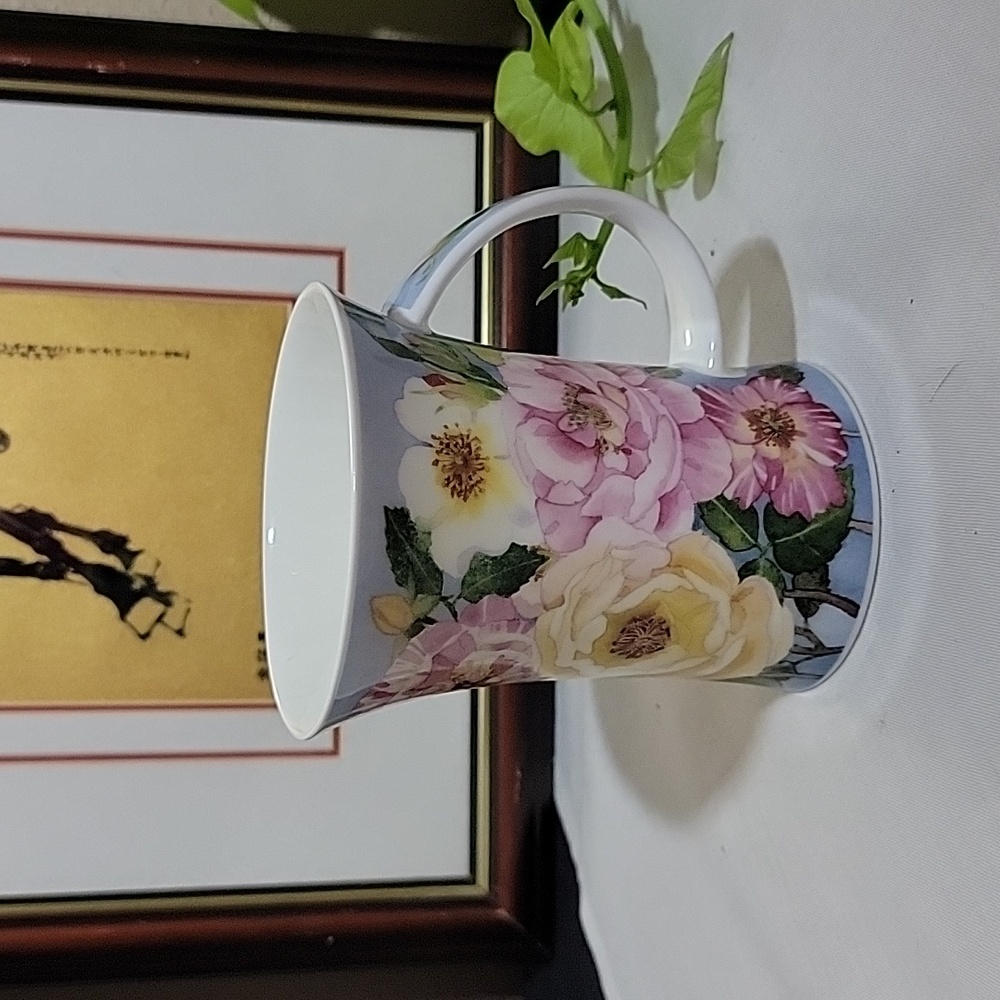 Dunoon Claire Winternghan Floral Coffee/Tea Mug